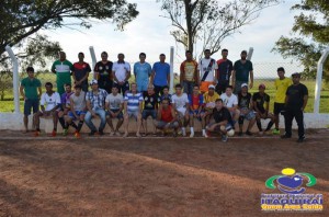 SELEÇÃO DE FUTEBOL É APRESENTADA