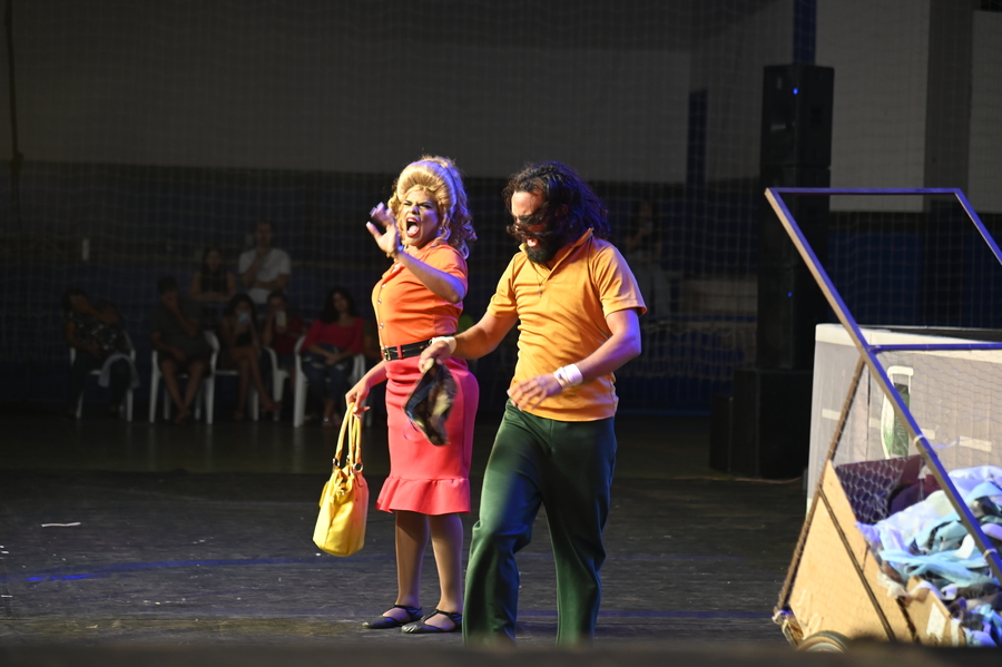 Prefeitura de Itaquiraí, Consórcio Conisul e Itaipu Binacional apresentaram teatro sobre a importância da coleta seletiva e preservação ambiental
