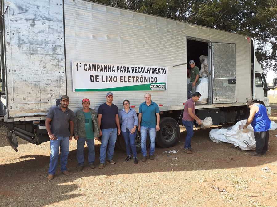 Meio Ambiente de Itaquiraí garante a coleta de lixo eletrônico através do Conisul