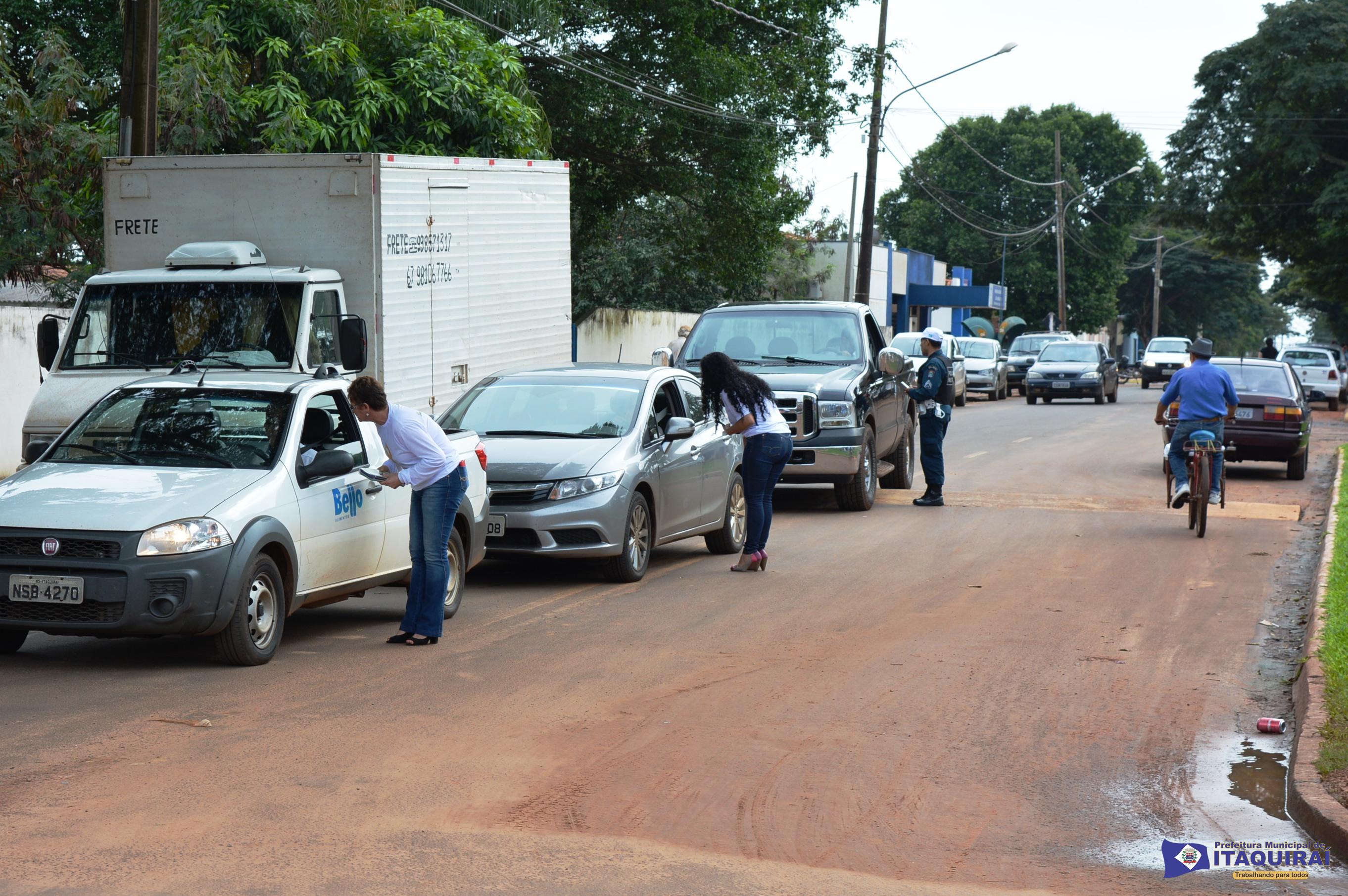 Campanha Maio Amarelo de Itaquiraí supera as expectativas do Demutran