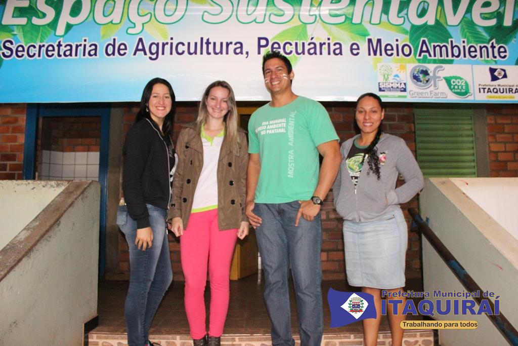 Feira Ambiental repercute positivamente na comunidade estudantil de Itaquiraí