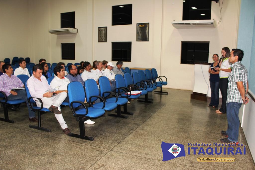 Meio Ambiente realizou palestra sobre “Recursos Hídricos”