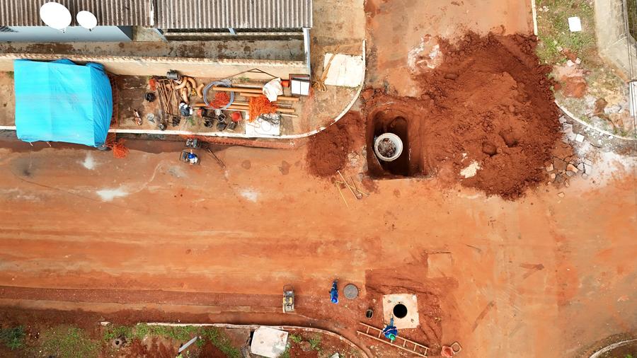Itaquiraí já tem 80% das obras de esgoto concluídas; previsão de término é ainda esse ano