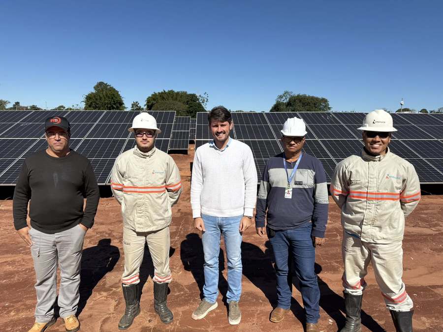 Usina Fotovoltaica de Itaquiraí entra em funcionamento trazendo economia e sustentabilidade