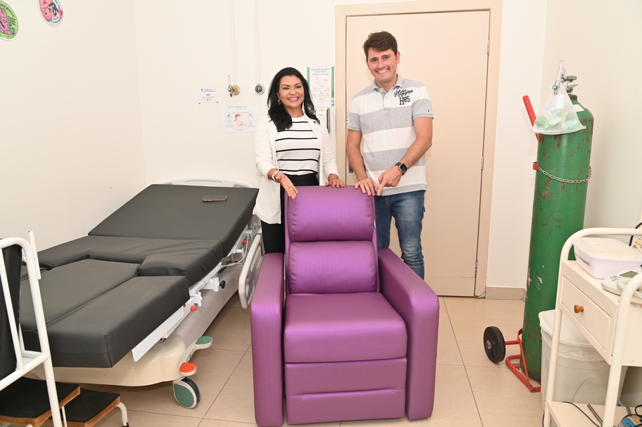 Prefeitura de Itaquiraí adquire novas poltronas para substituir antigas cadeiras do Hospital São Francisco
