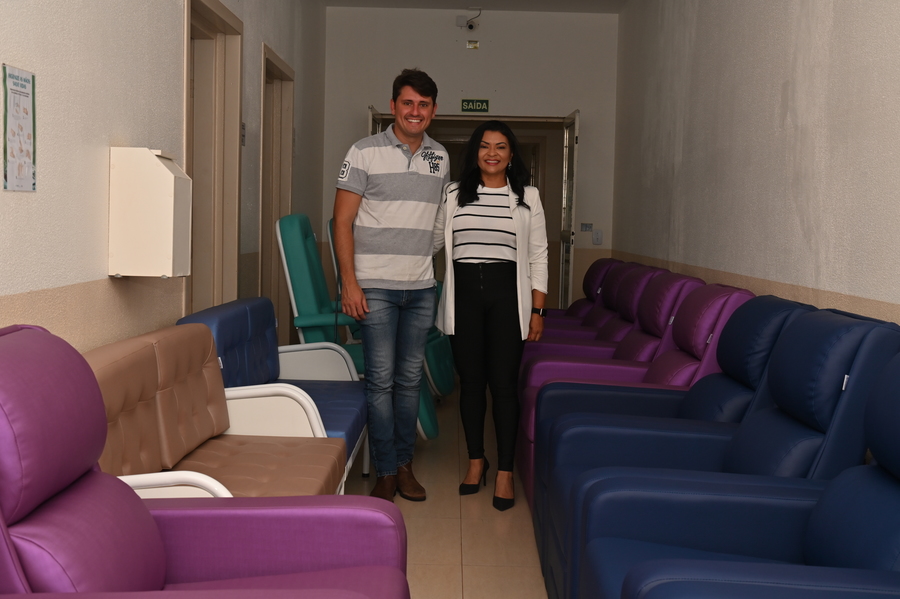 Prefeitura de Itaquiraí adquire novas poltronas para substituir antigas cadeiras do Hospital São Francisco