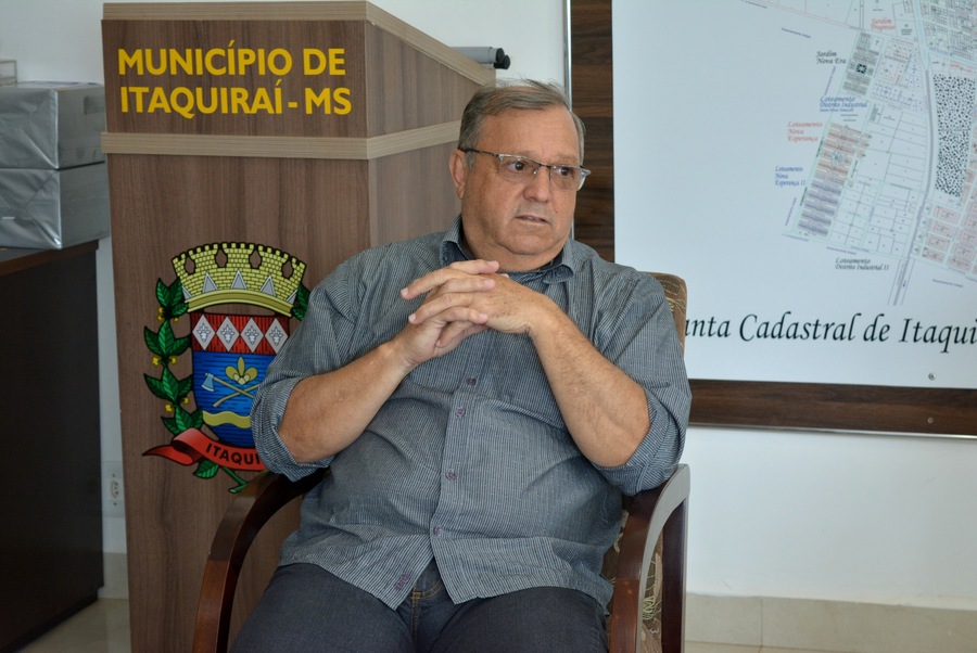 Prefeito de Itaquiraí Ricardo Fávaro: "Mantemos as medidas de prevenção não teremos o COVID-19 em Itaquiraí". Foto: Roney Minella