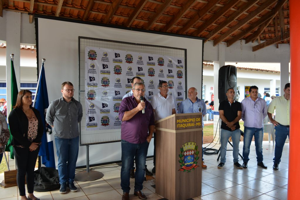 Governo Itinerante de Itaquiraí realizado com sucesso no Assentamento Caburey