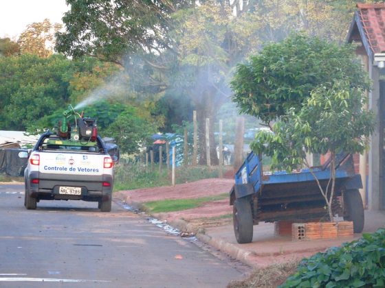 Itaquiraí conclui mais uma etapa de pulverização contra o mosquito da dengue