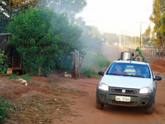 Itaquiraí conclui mais uma etapa de pulverização contra o mosquito da dengue