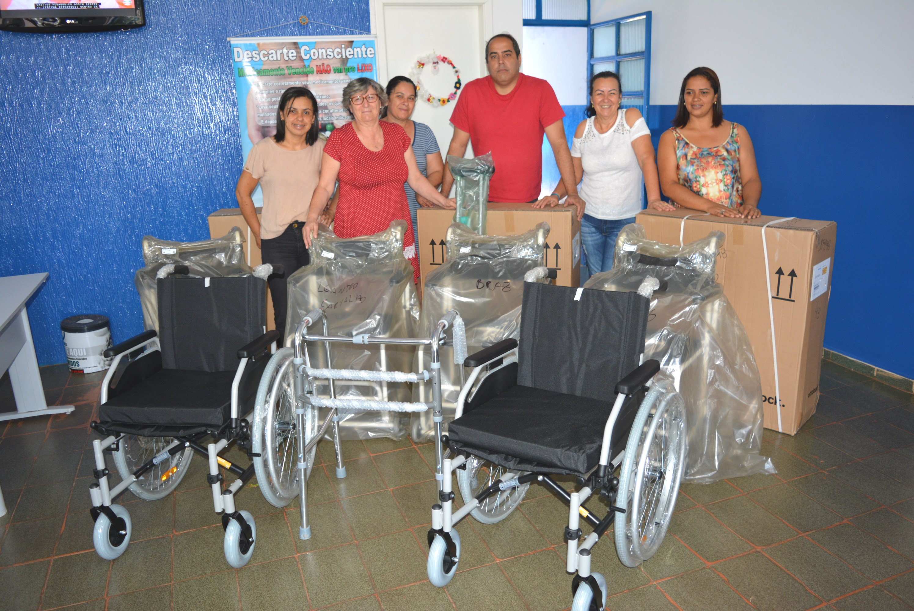Secretaria de Saúde viabiliza mais 17 equipamentos a pacientes de Itaquiraí