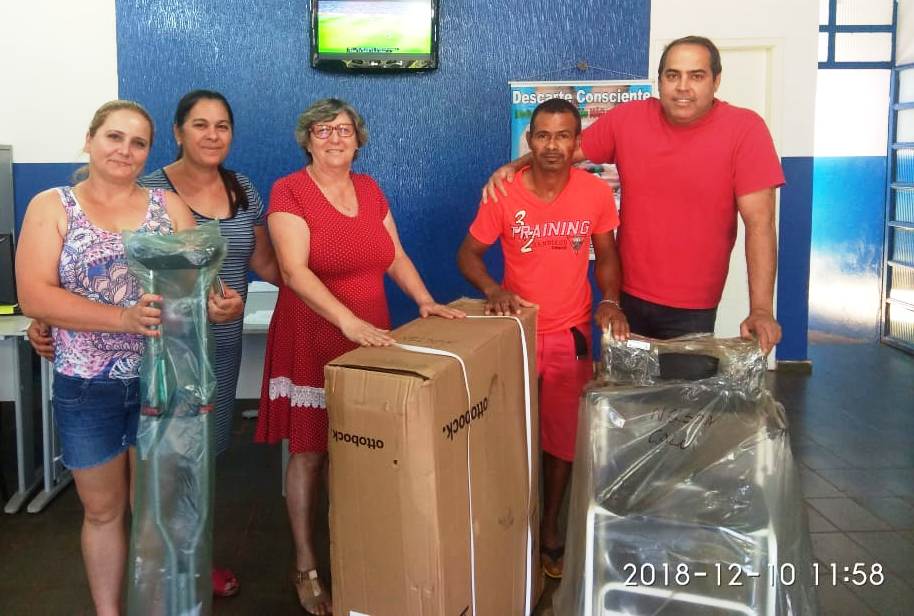 Secretaria de Saúde viabiliza mais 17 equipamentos a pacientes de Itaquiraí