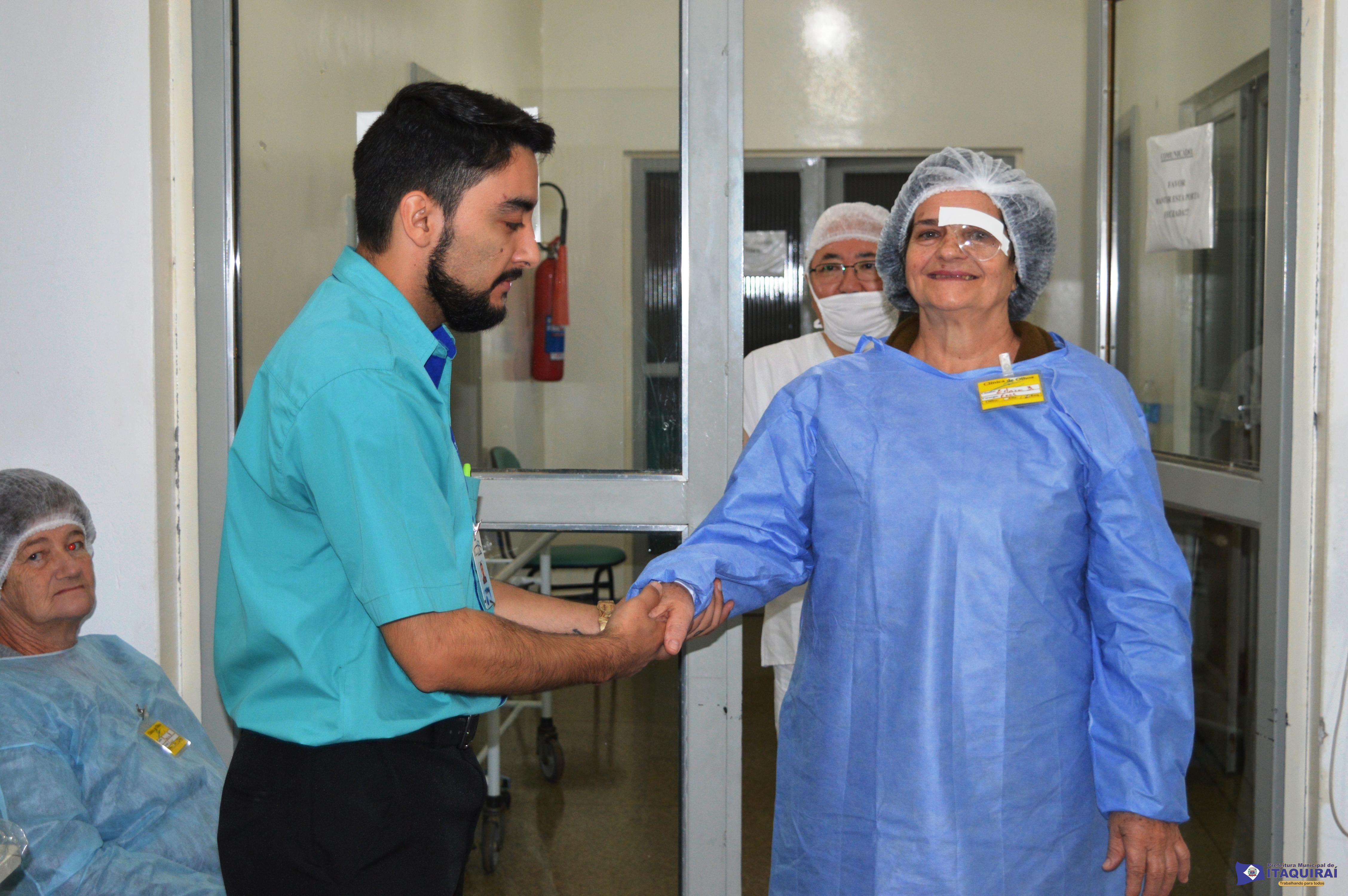Itaquiraí inicia o projeto “Olhando para Frente” realizando 16 cirurgias de catarata