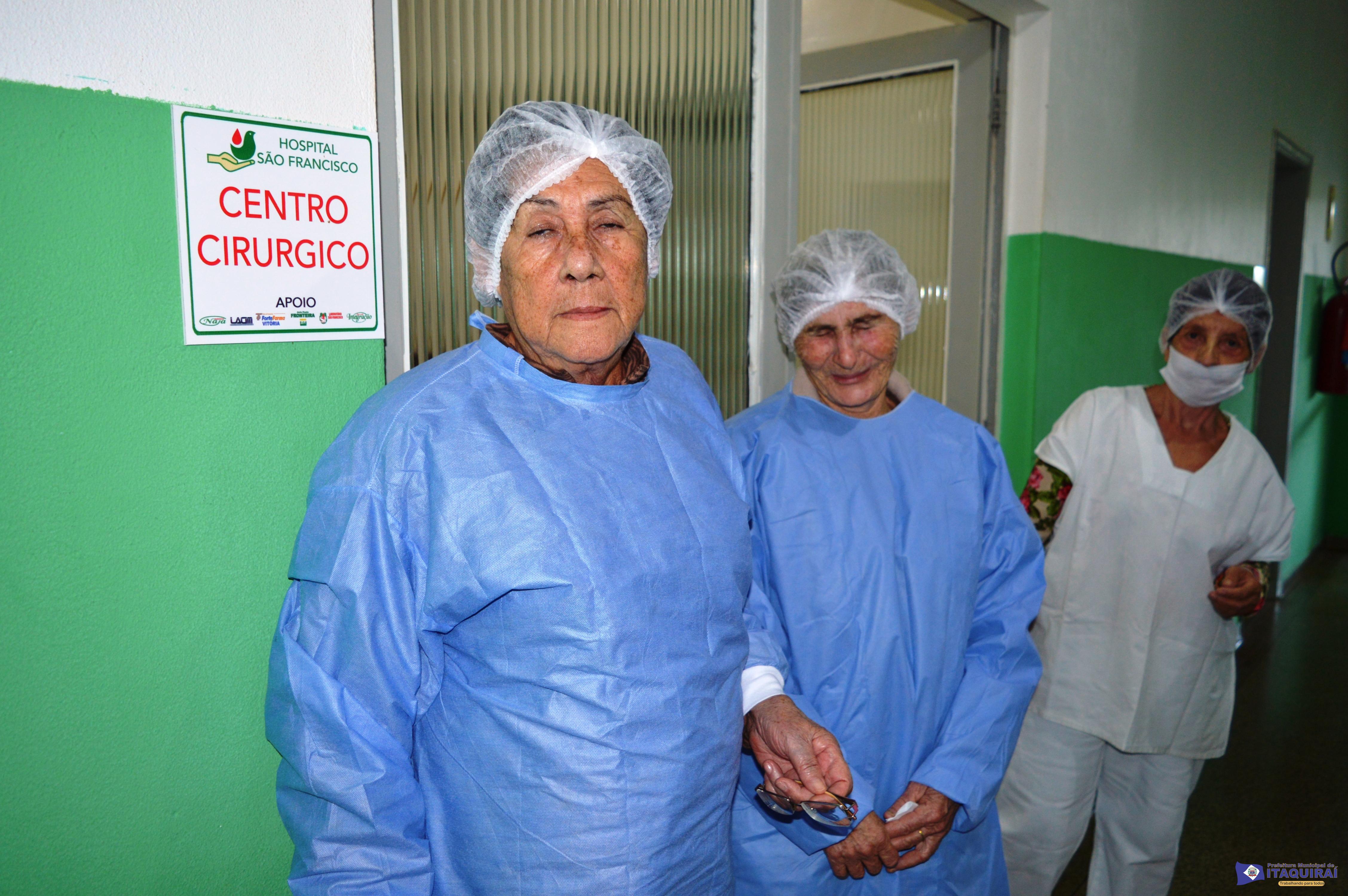 Itaquiraí inicia o projeto “Olhando para Frente” realizando 16 cirurgias de catarata