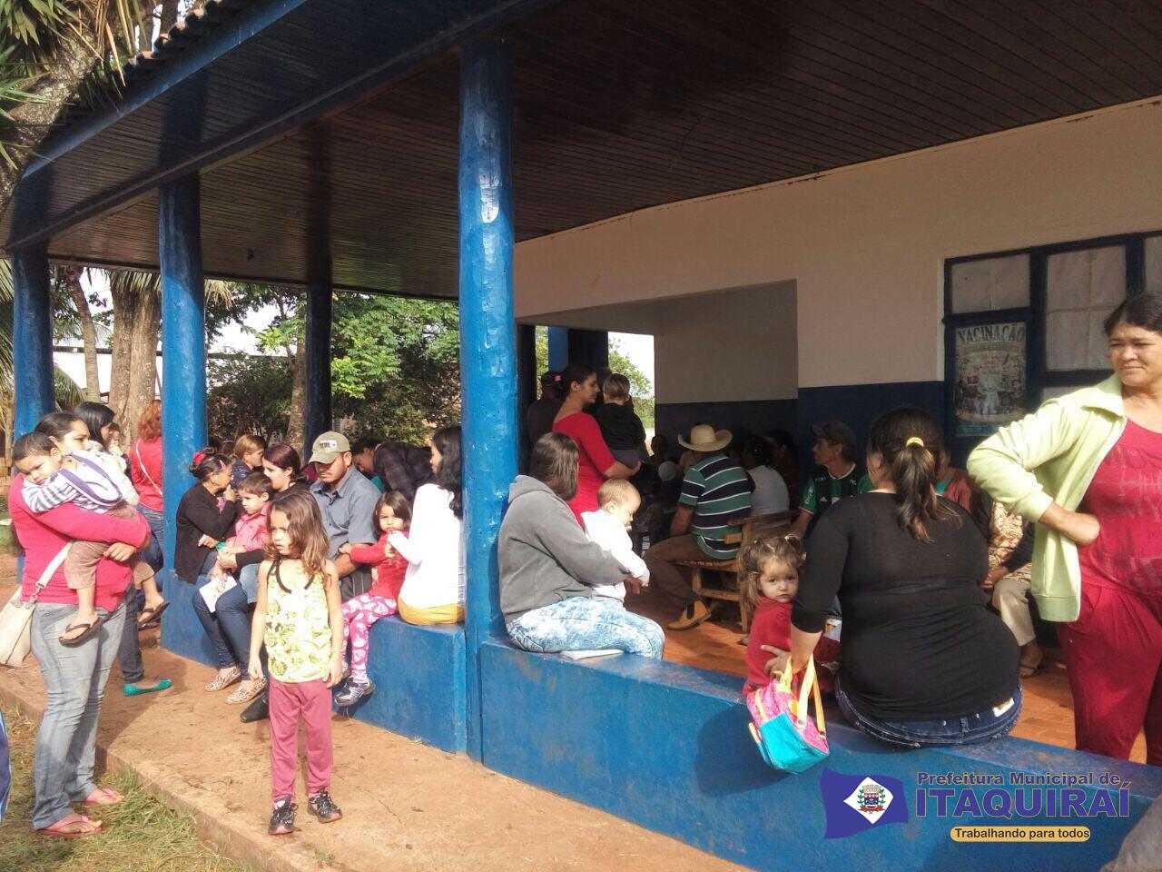 Secretaria de Saúde da Prefeitura de Itaquiraí mantém a Campanha Nacional de Vacinação contra a Gripe