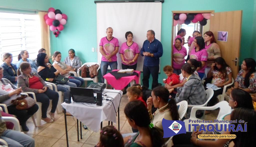 Gestantes de Itaquiraí participam de encontro promovido pela prefeitura