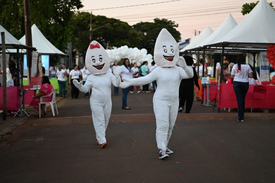 Feira da Saúde leva cuidado a mais de 500 pessoas em Itaquiraí