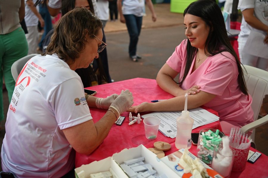 Feira da Saúde leva cuidado a mais de 500 pessoas em Itaquiraí