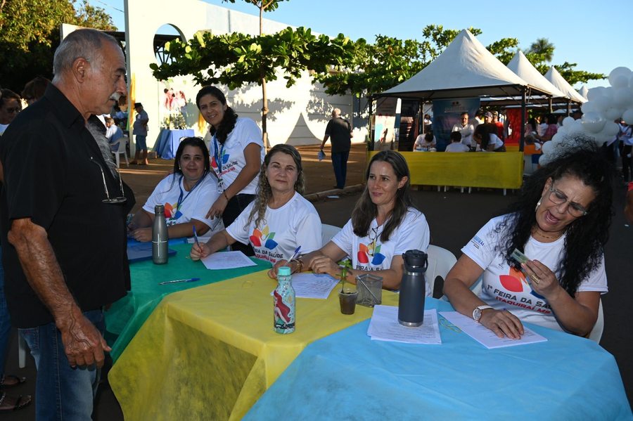 Feira da Saúde leva cuidado a mais de 500 pessoas em Itaquiraí