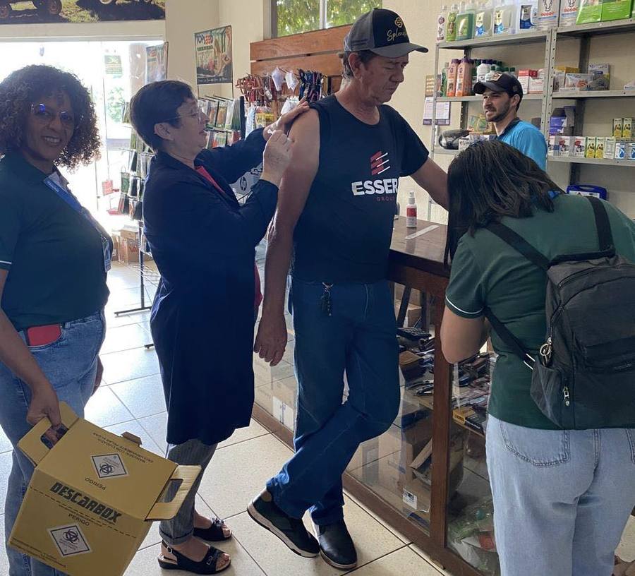 Vacinação contra Influenza em Itaquiraí imunizou mais de mil pessoas no último final de semana