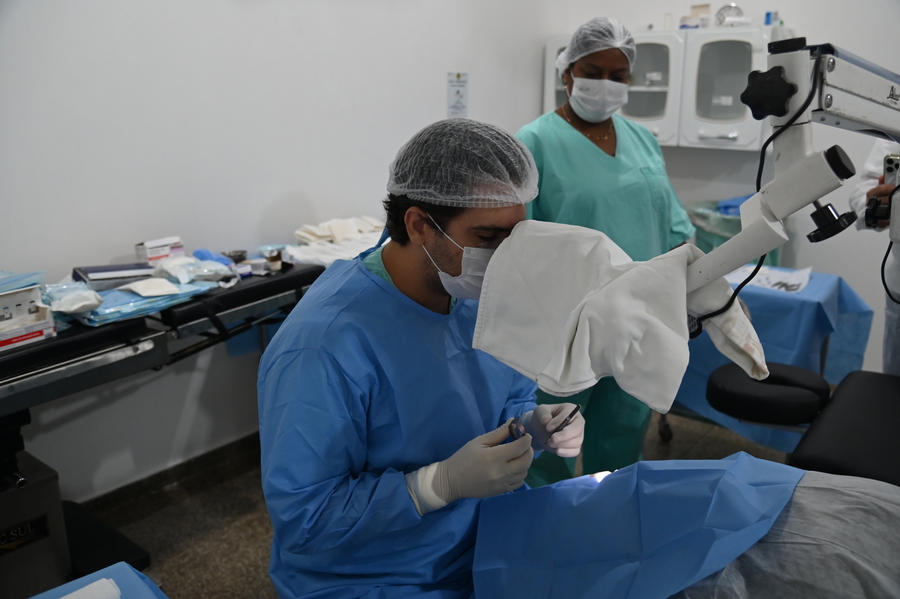 Ação da Secretaria de Saúde de Itaquiraí, Governo do Estado e Hospital São Francisco, atendeu mais de 300 pessoas com avaliações e cirurgias oftalmológicas