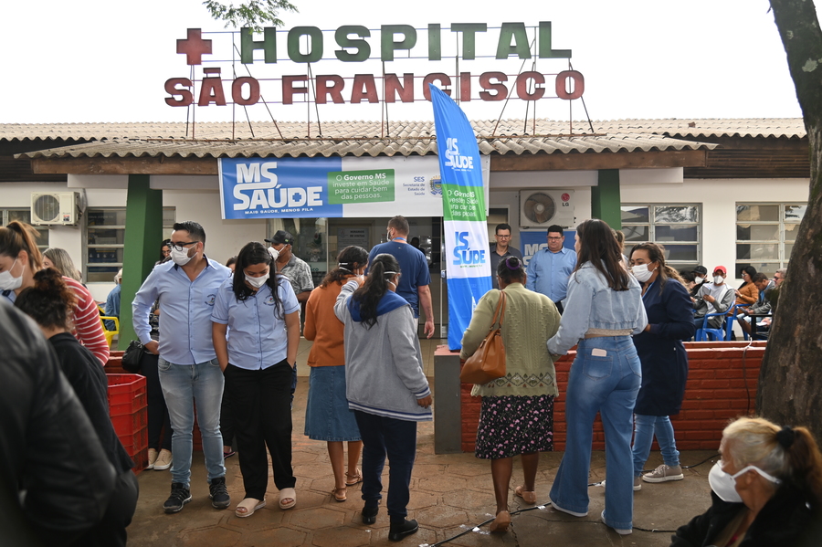 Ação da Secretaria de Saúde de Itaquiraí, Governo do Estado e Hospital São Francisco, atendeu mais de 300 pessoas com avaliações e cirurgias oftalmológicas