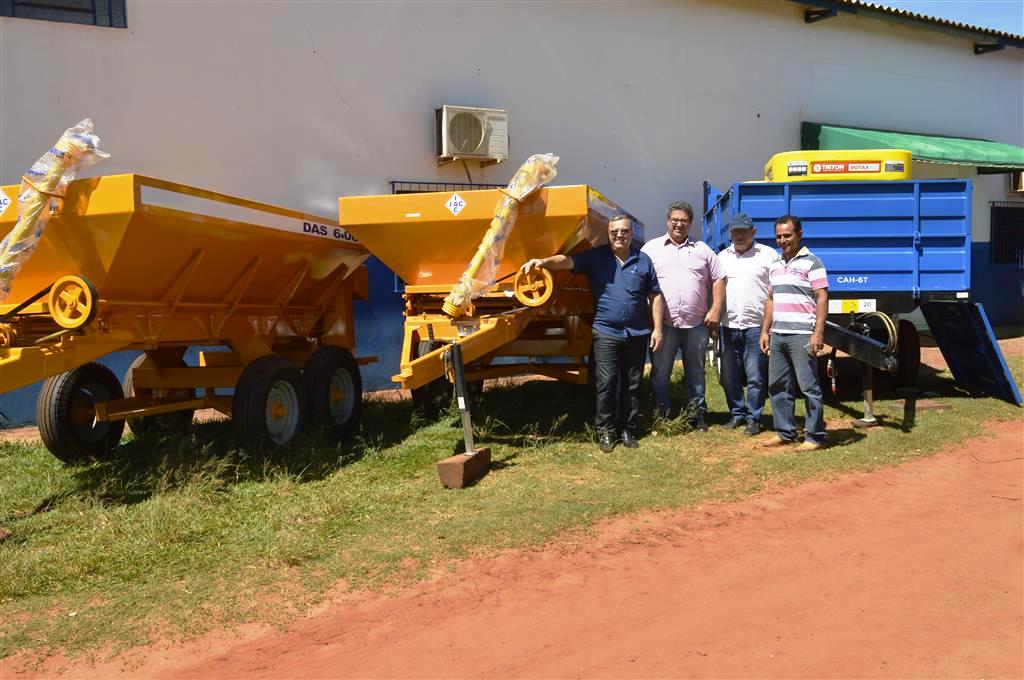Prefeito Ricardo Fávaro entrega nova patrulha mecanizada para a Secretaria Municipal de Agricultura e Pecuária