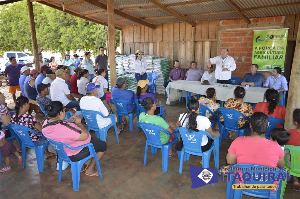 Agraer, Incra e Prefeitura de Itaquiraí entregam CCUs e DAPs a assentados dos P.A.s Itaquiraí e Santo Antônio