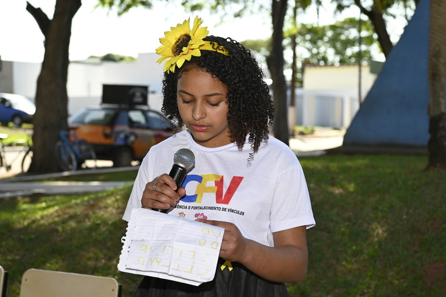 Assistência Social promoveu passeio ciclístico para alertar sobre a prevenção ao suicídio