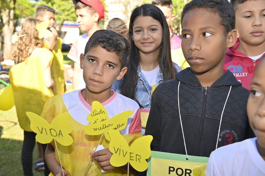 Assistência Social promoveu passeio ciclístico para alertar sobre a prevenção ao suicídio