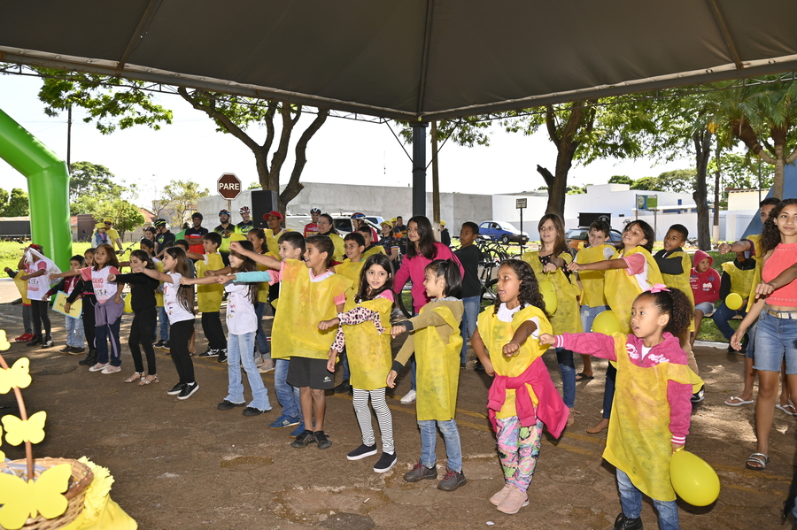 Assistência Social promoveu passeio ciclístico para alertar sobre a prevenção ao suicídio