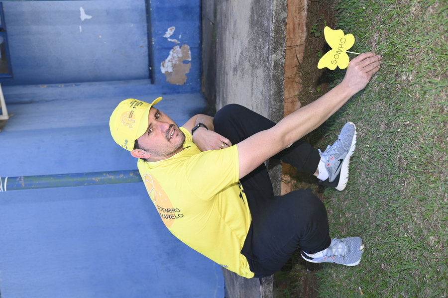 Assistência Social promoveu passeio ciclístico para alertar sobre a prevenção ao suicídio