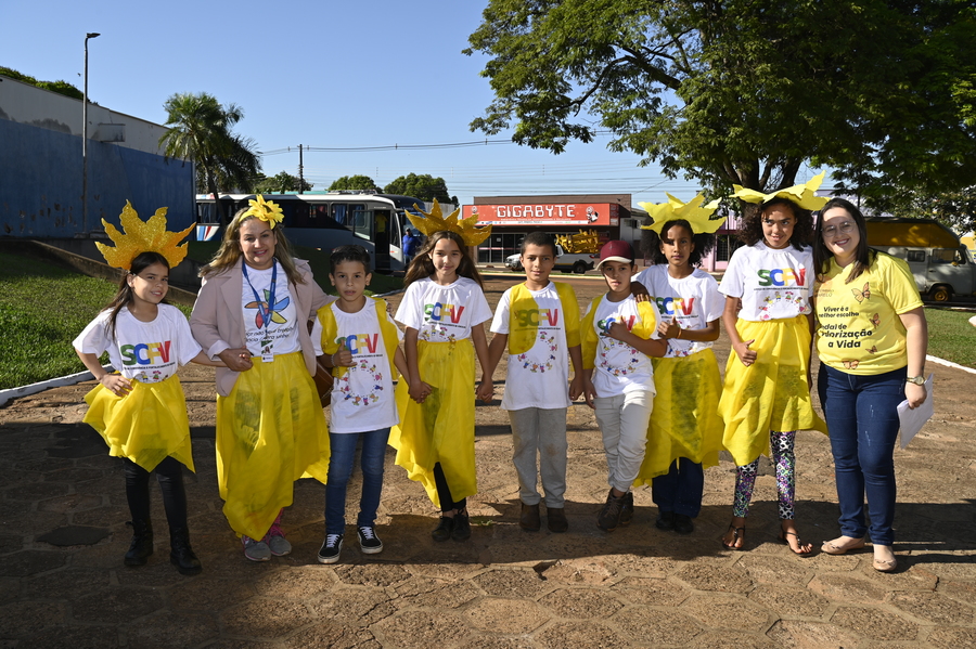 Assistência Social promoveu passeio ciclístico para alertar sobre a prevenção ao suicídio