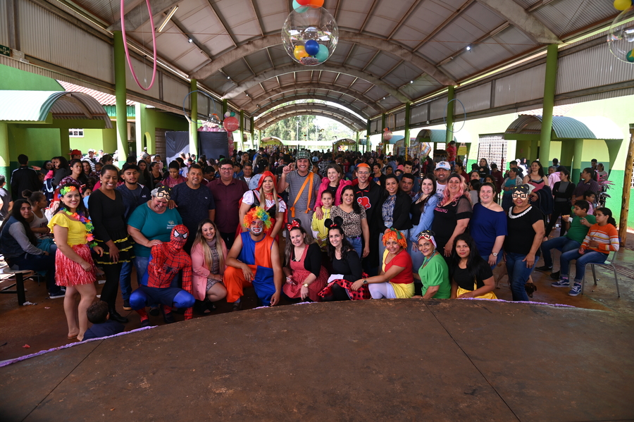 Prefeitura de Itaquiraí comemora dia das crianças no P.A. Santo Antônio